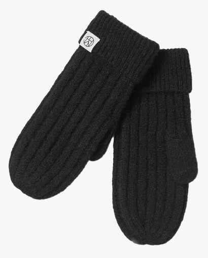 Hope icon mittens - Black