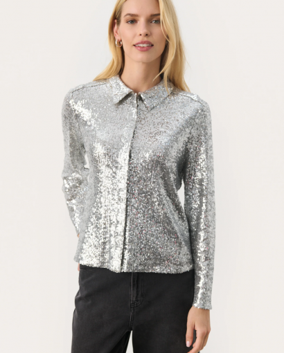 Mabelle shirt - Silver