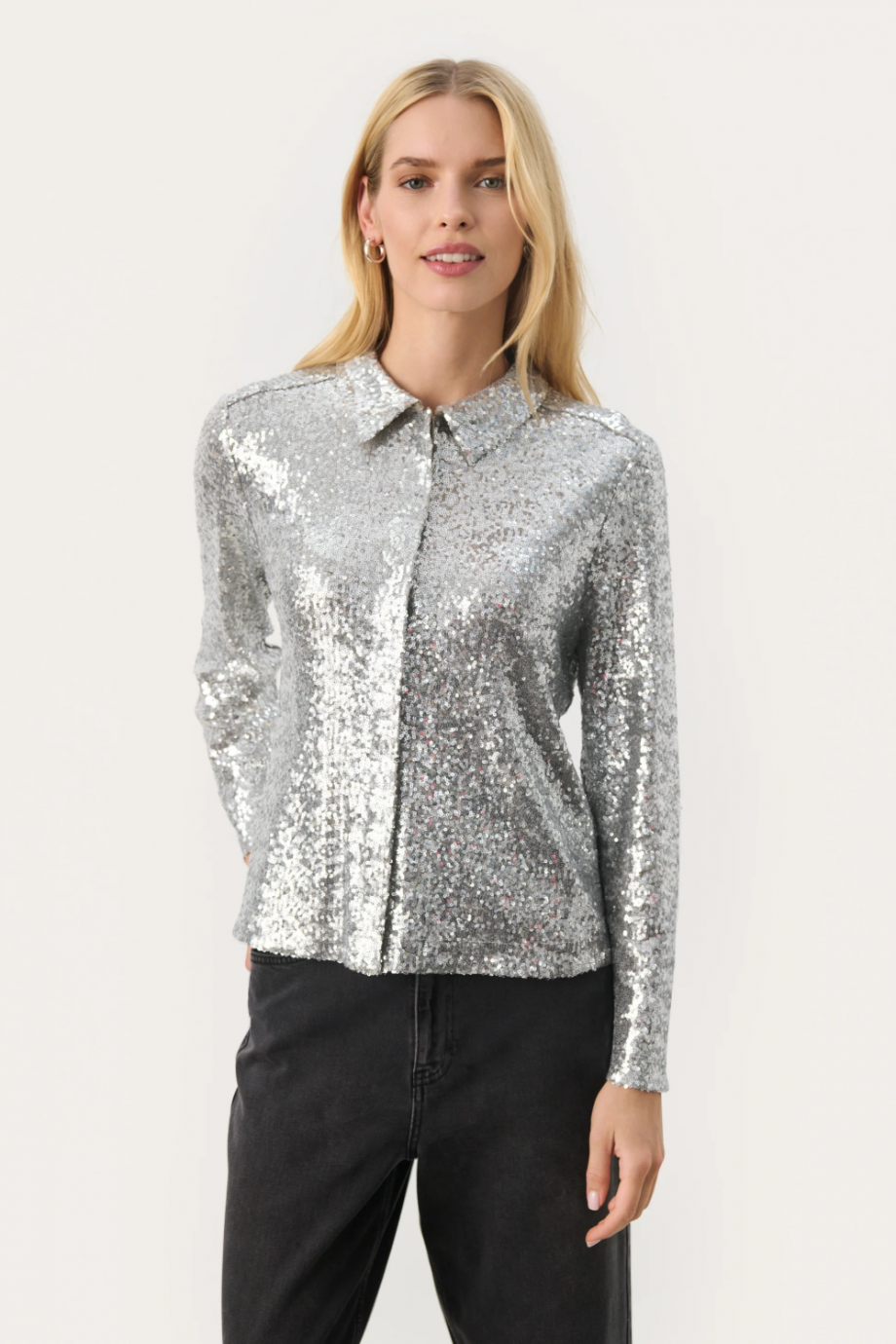 Mabelle shirt - Silver