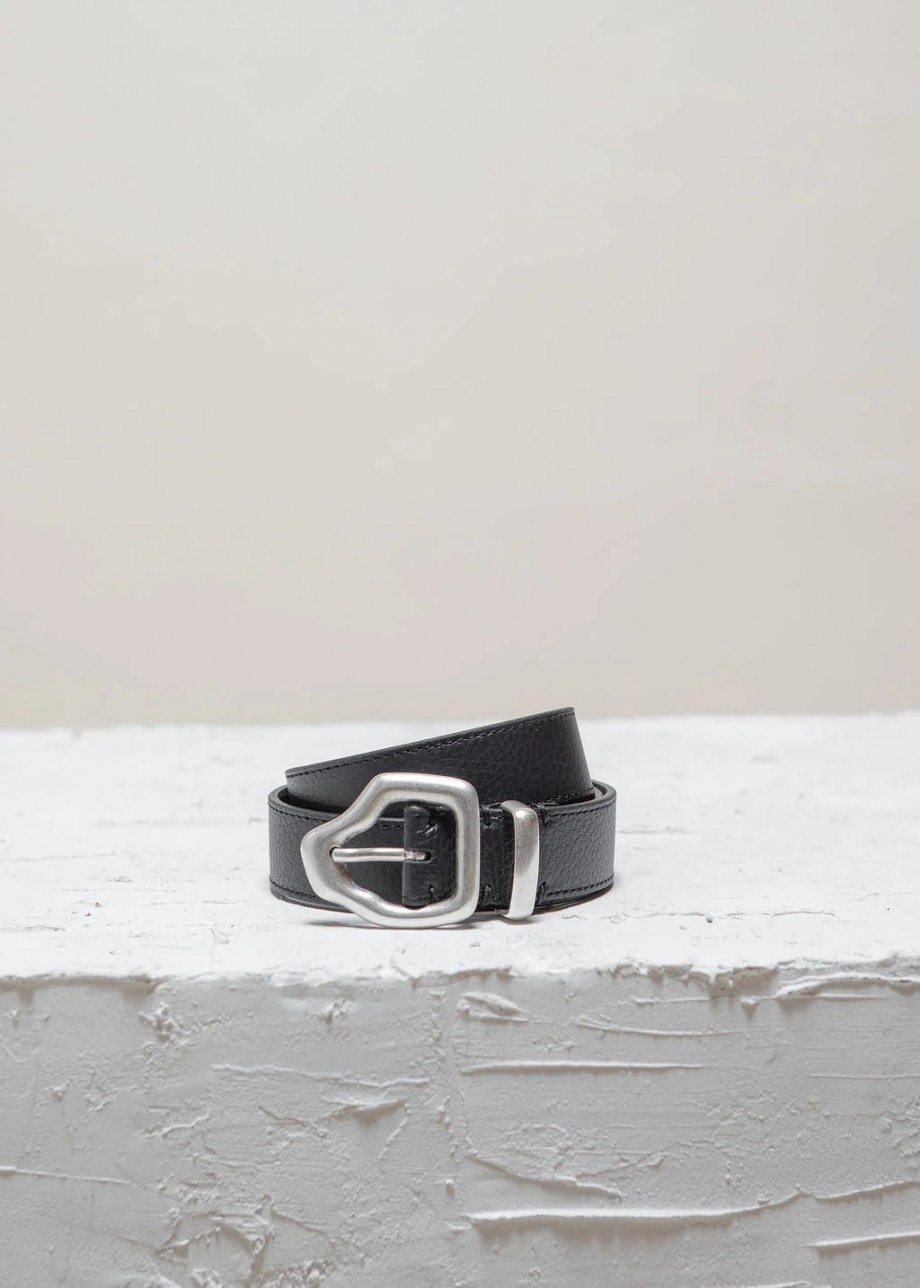 Ako mini belt - Black Silver