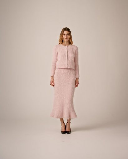 Knit jacket - Dusty pink