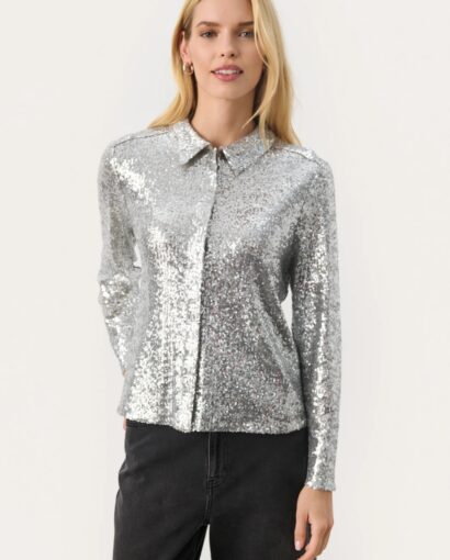 Mabelle shirt - Silver