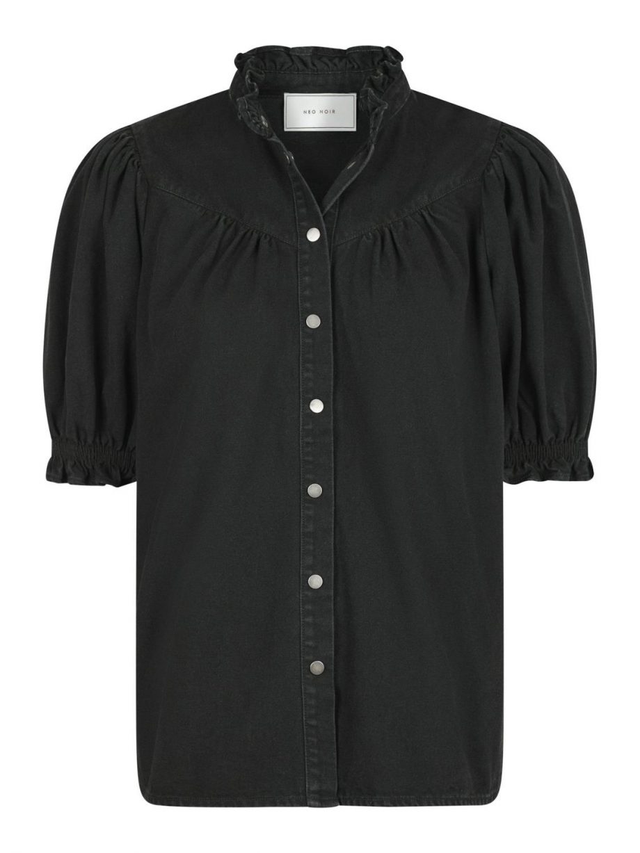Avalon denim shirt - Black denim