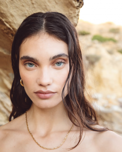 The Square necklace - Gold