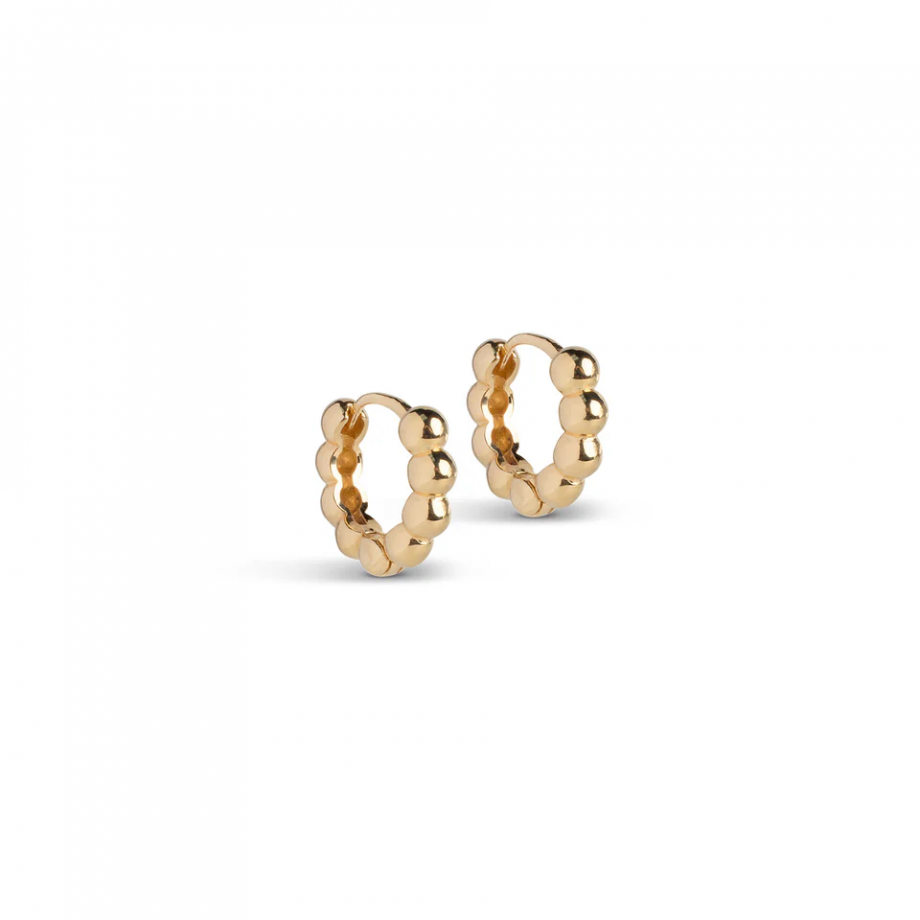 Ball small hoops - Gold