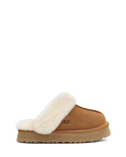 Disquette slipper - Chestnut