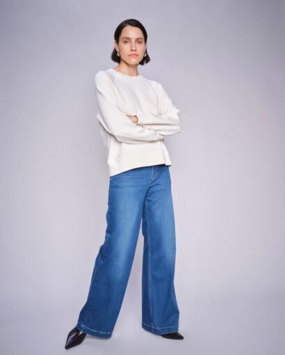 Dara deluxe jeans - Mid blue