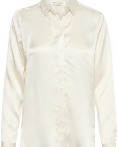 Leonore shirt premium - Whisper white
