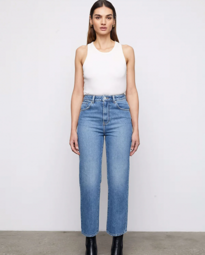 Holly Jeans - Washed Mid Blue