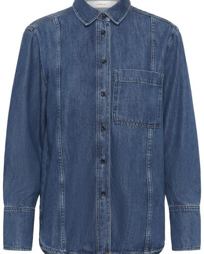 Sophina classic shirt - Washed denim