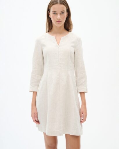 Solina fitted dress - Haze melange