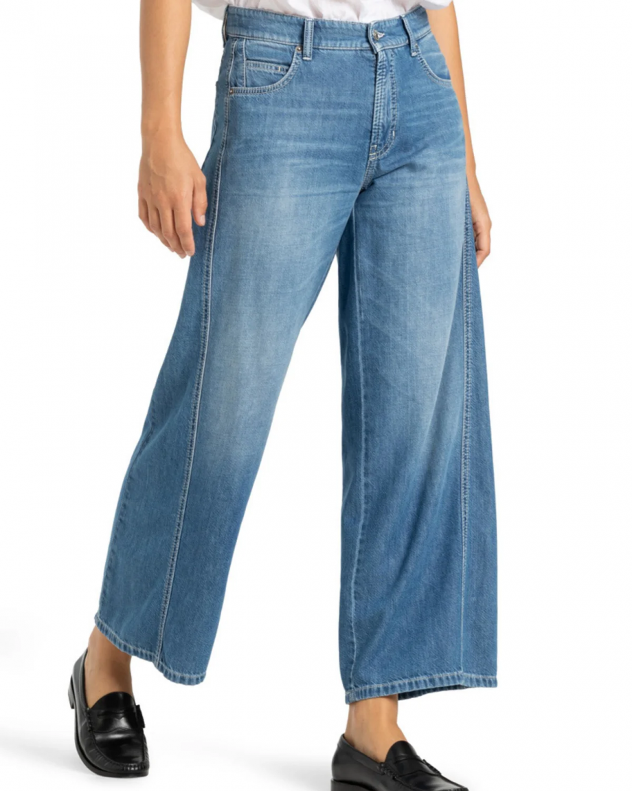Palazzo patch cropped - Drapy contrast