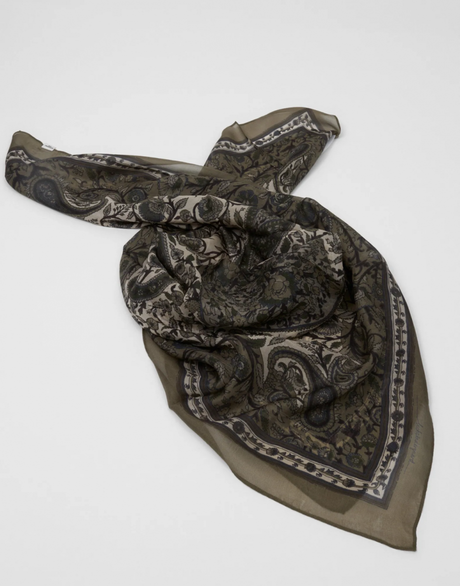 Rosaisley Sia scarf - Pine bark