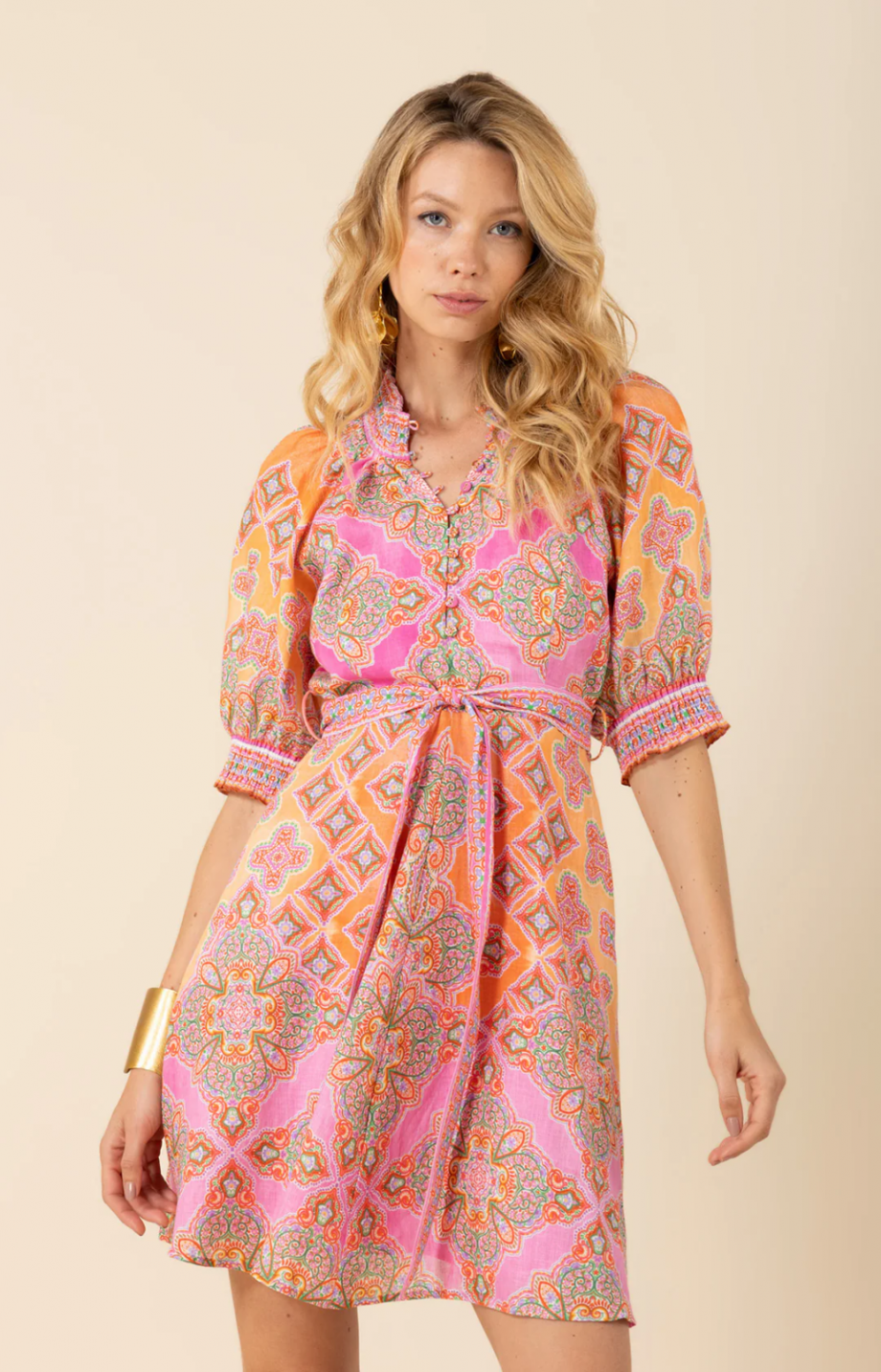 Naya short dress - Pink