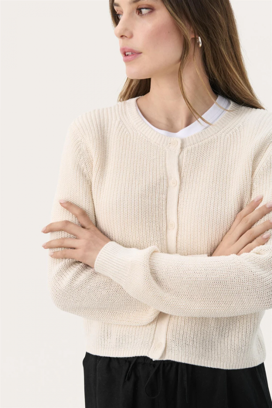 Gigia cardigan - Eggnog