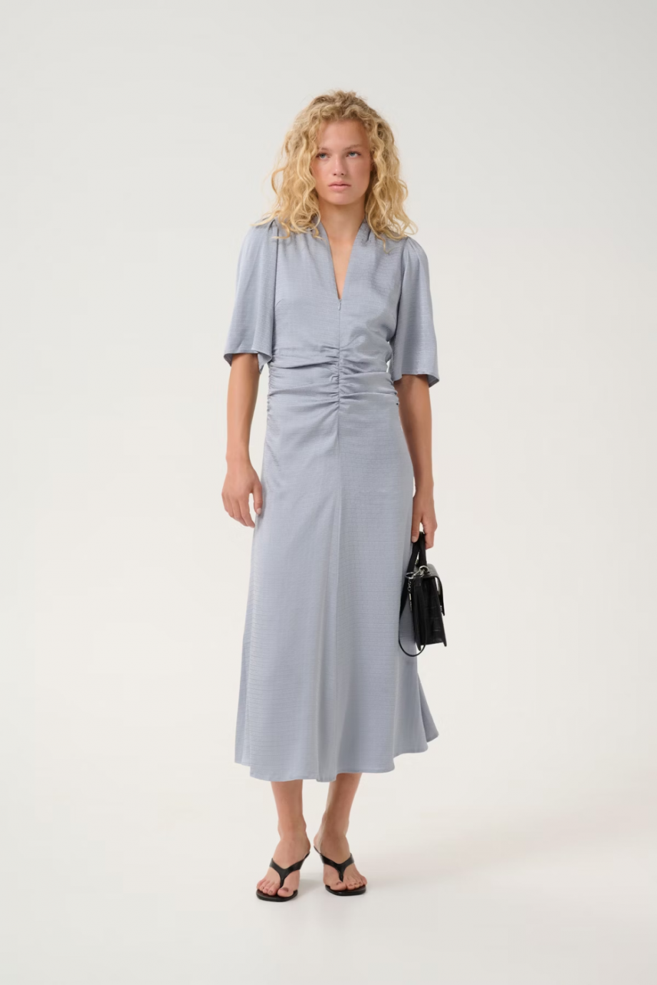 Bianca dress - Grey blue