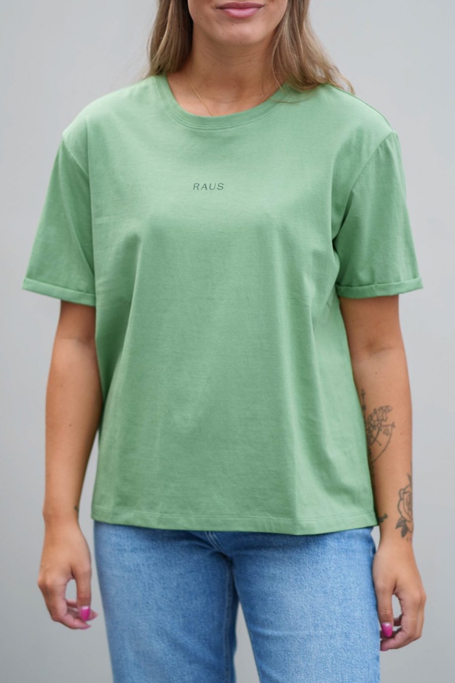 Linn logo tee - Kashmir