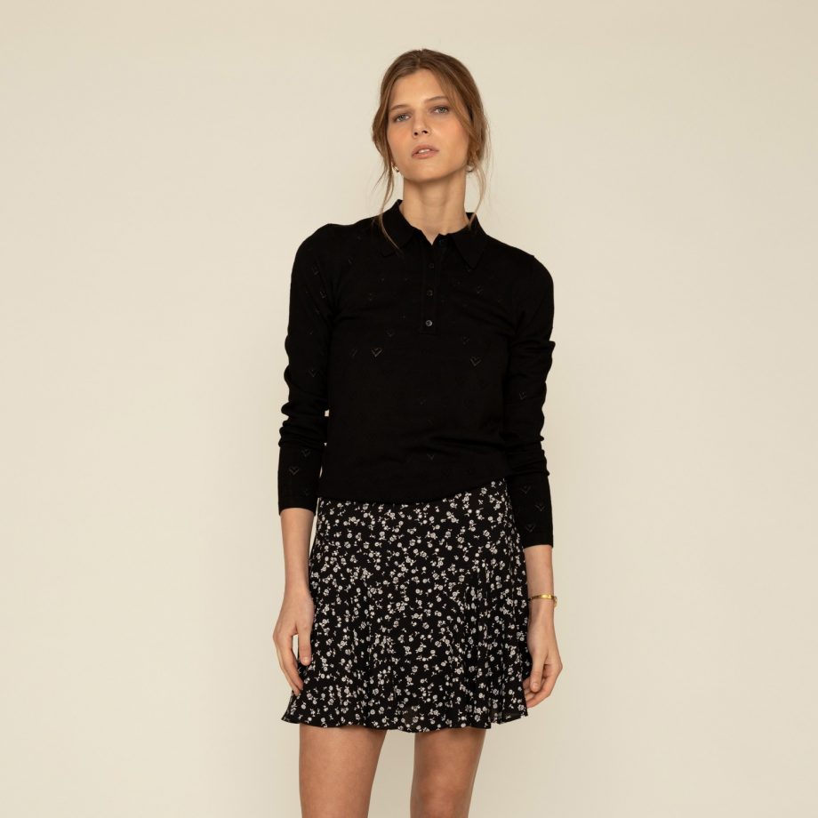 Cotillard top - Black
