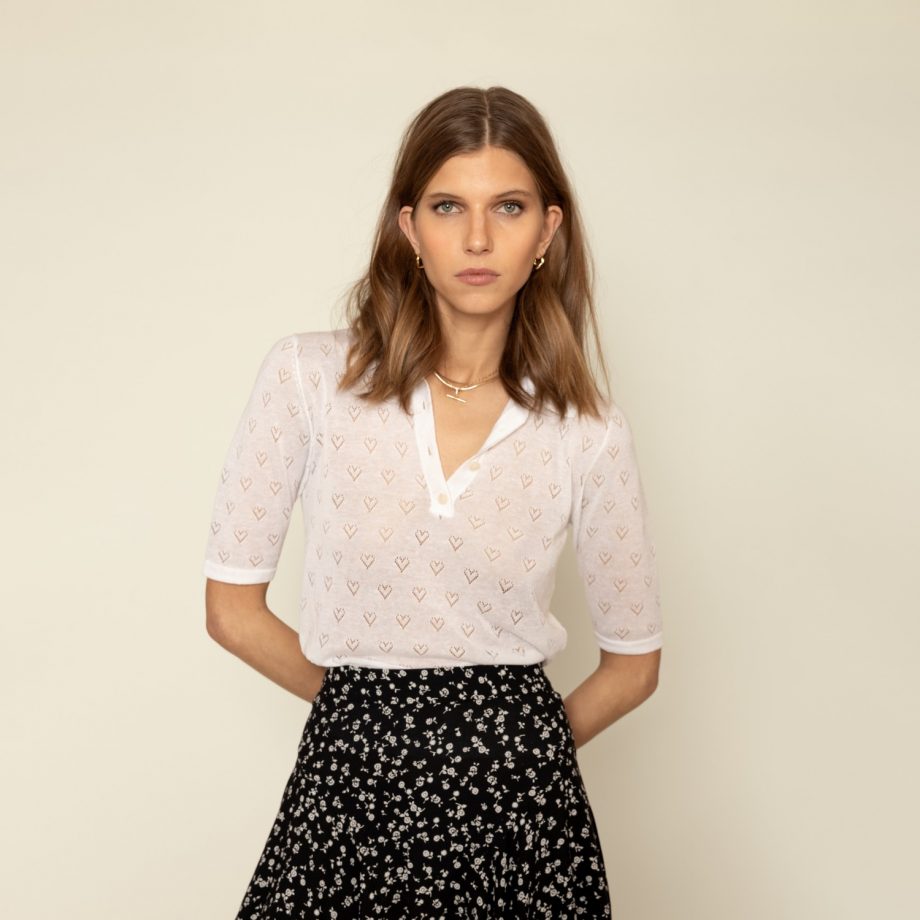 Nell top - White
