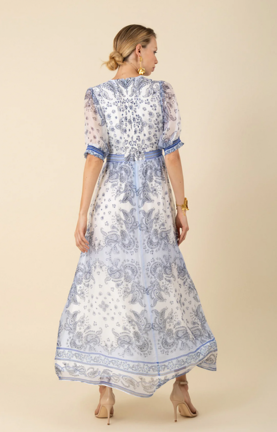 Lillian maxi dress - Blue