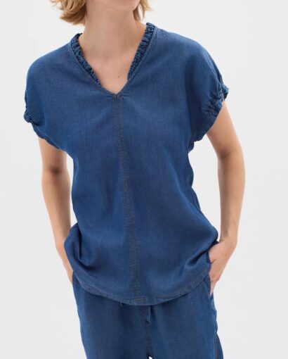 Rachel top - Medium blue