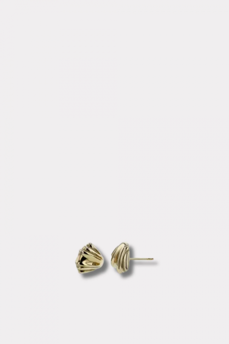 The shell studs - Gold