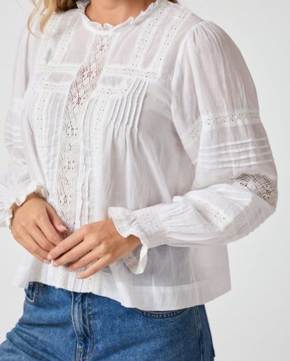 Ebba S Voile - White