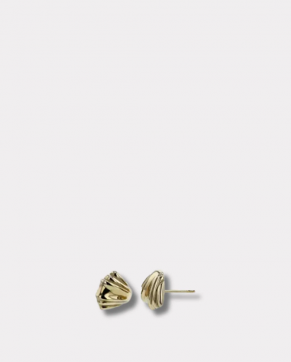 The shell studs - Gold