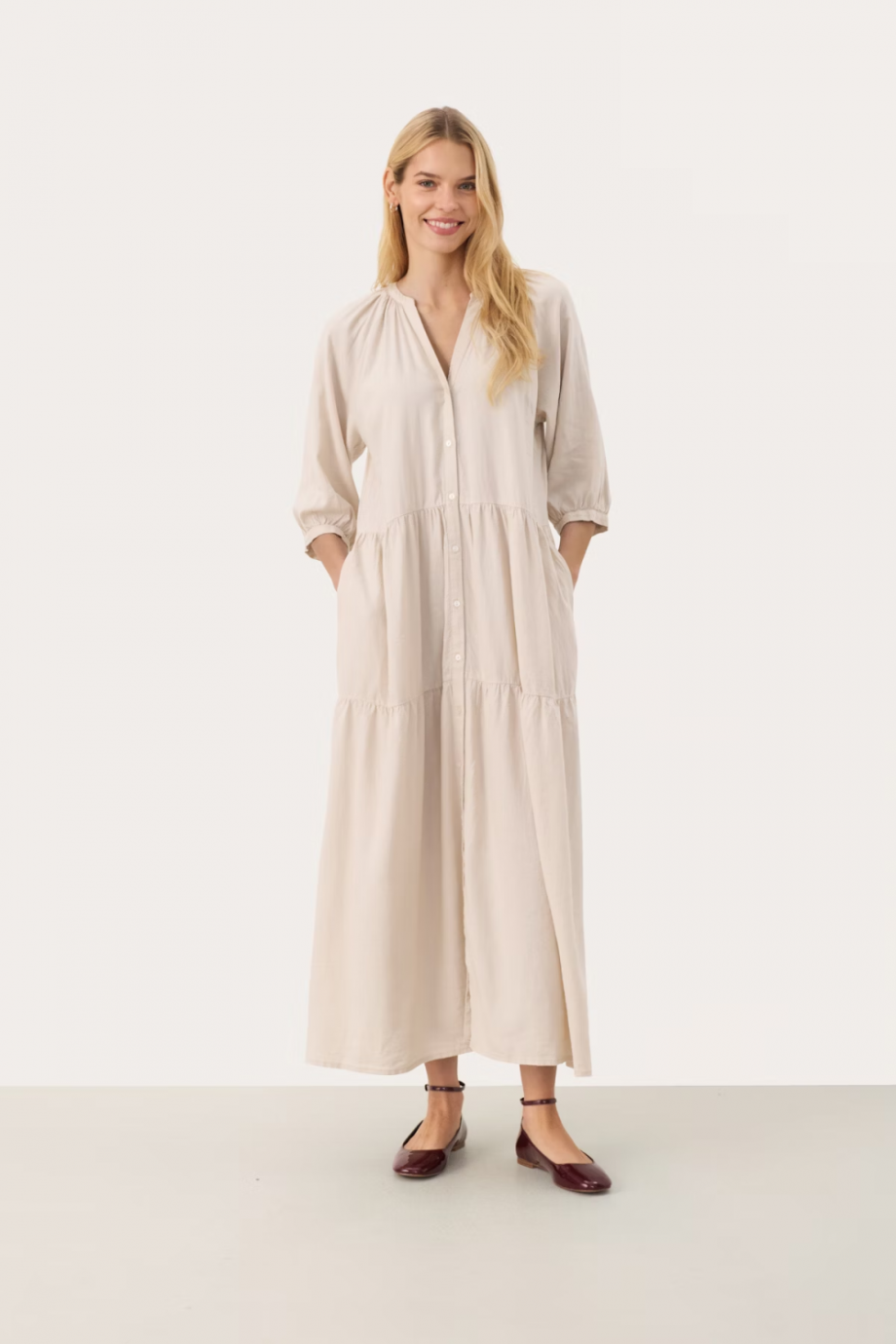 Nataliya dress - French oak