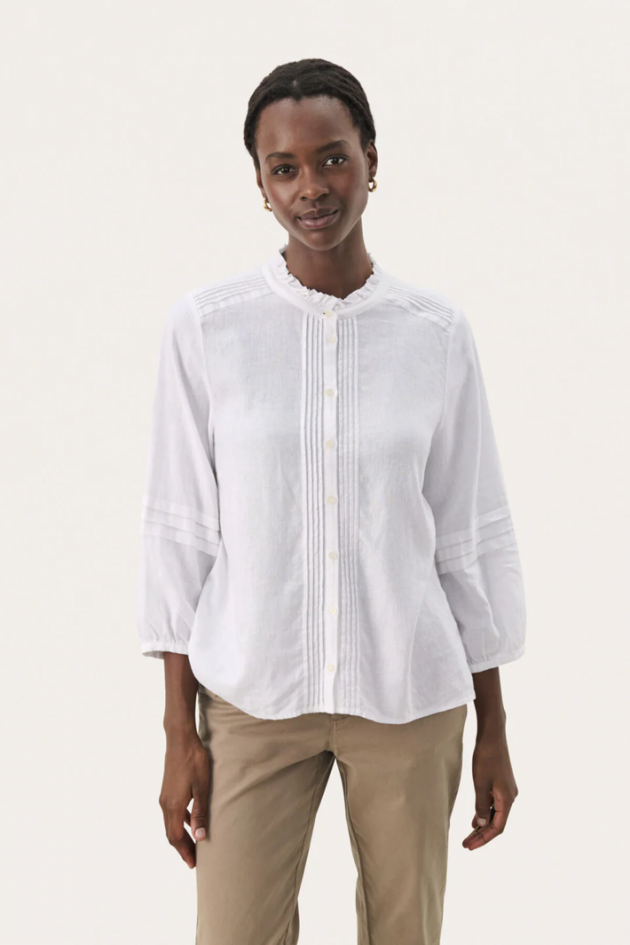 Nastja shirt - Bright white