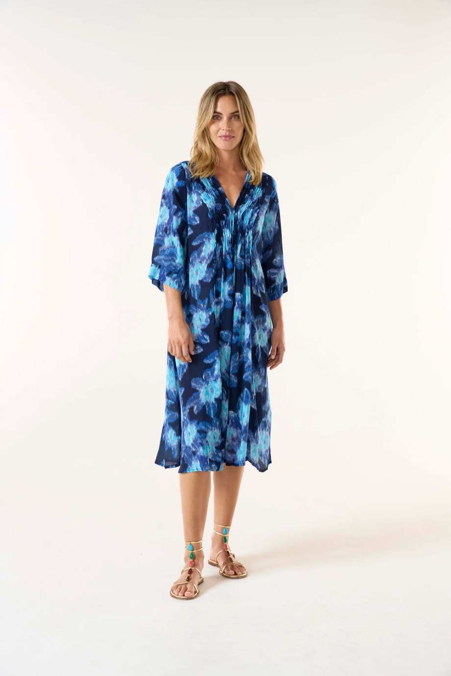 Mia dress - Cyprus navy