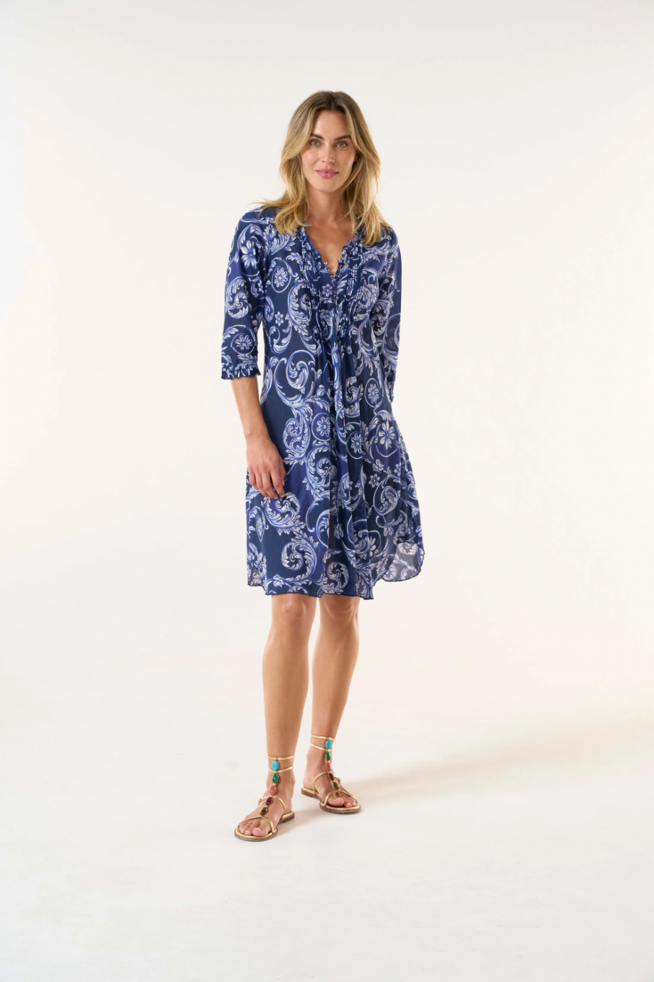 Middy poppy - Beco navy