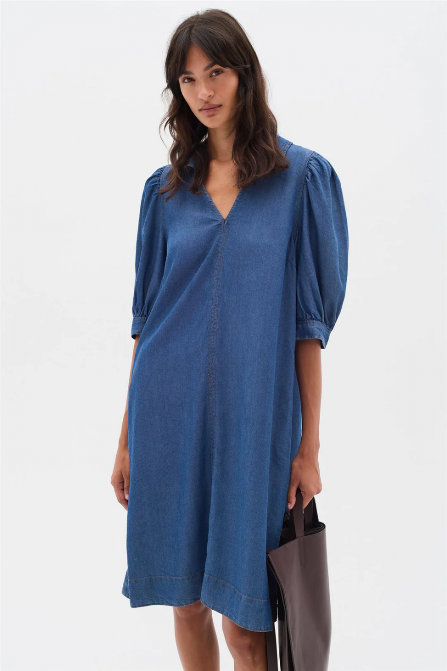 Rachel dress - Medium blue