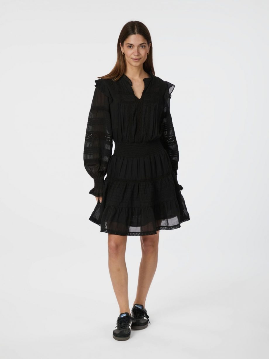 Aran S voile dress - Black
