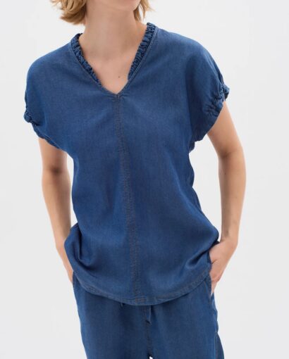 Rachel top - Medium blue