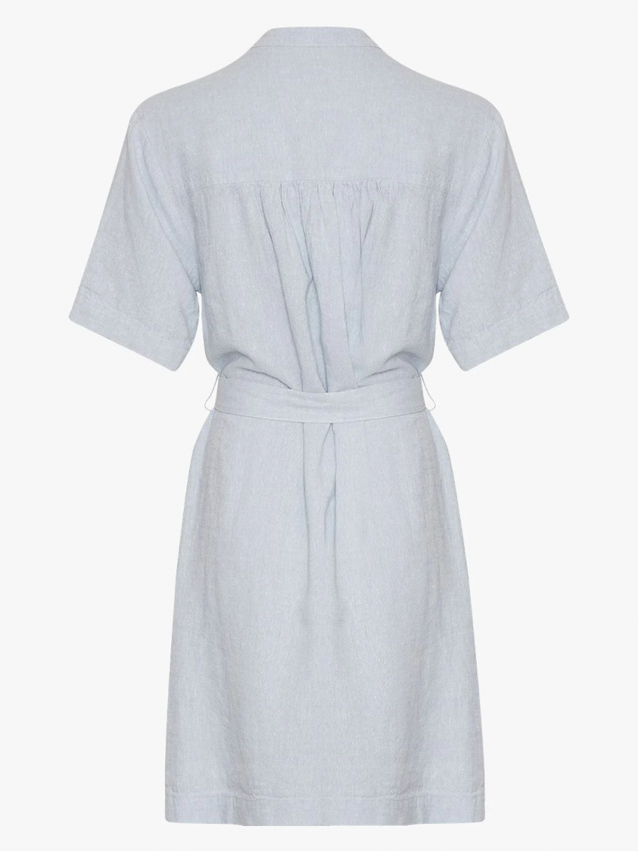 Pennie Ginia 2/4 shirt dress - Skyway melange