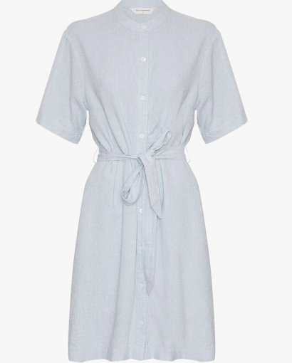 Pennie Ginia 2/4 shirt dress - Skyway melange