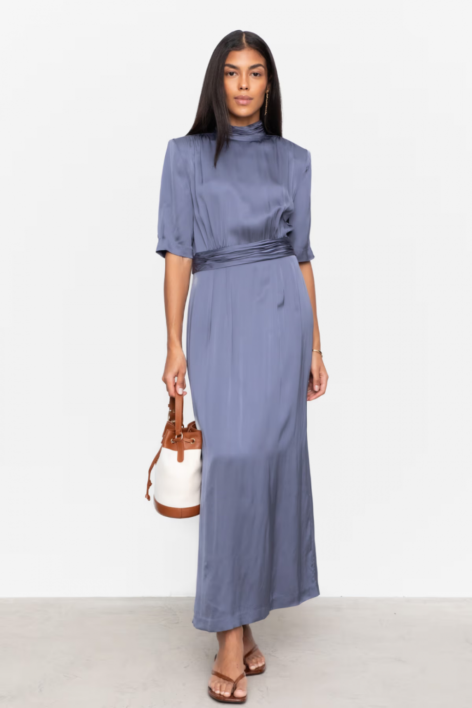 Beronia dress - Mid blue