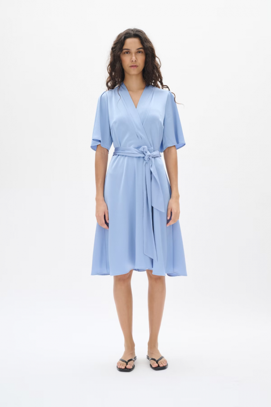 Sendra short dress - Blue serenity