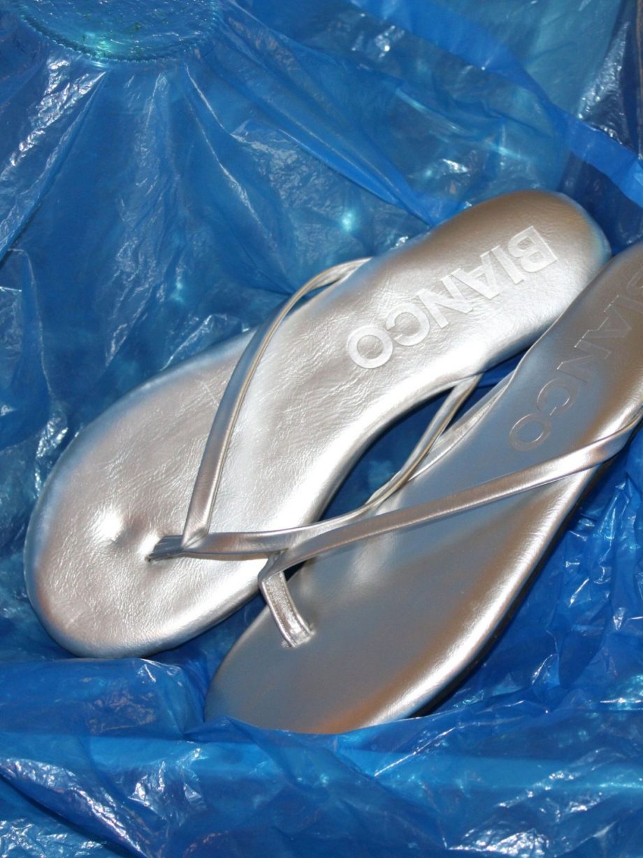 BiaMexico Flip flop - Silver