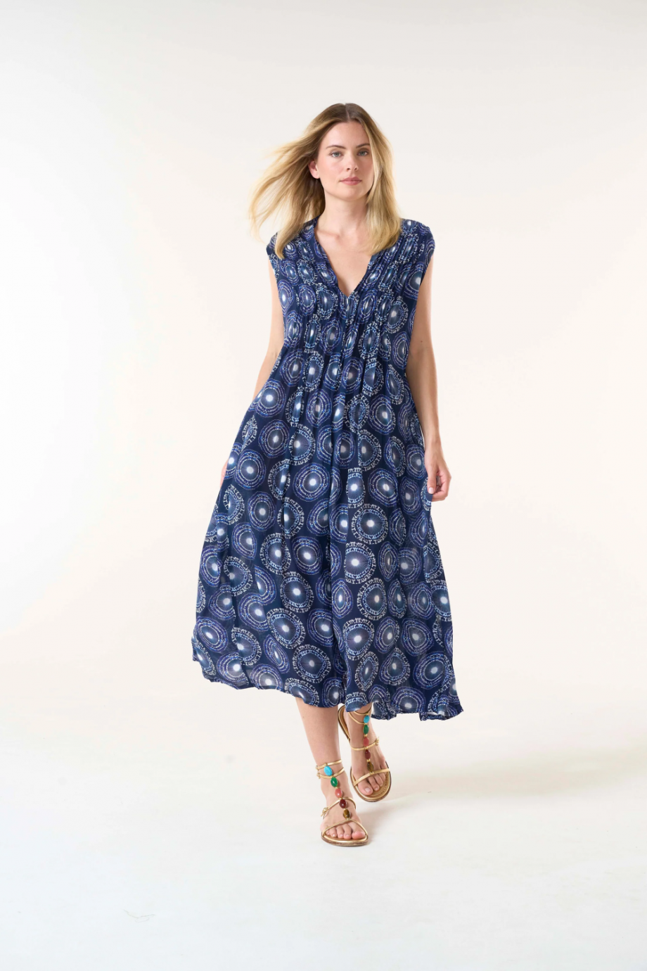 Fuji Tommy dress - Navy