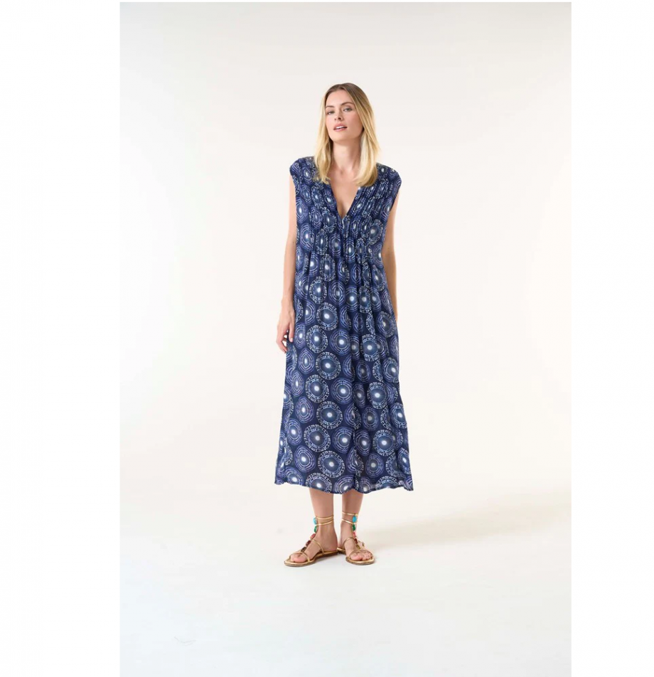 Fuji Tommy dress - Navy