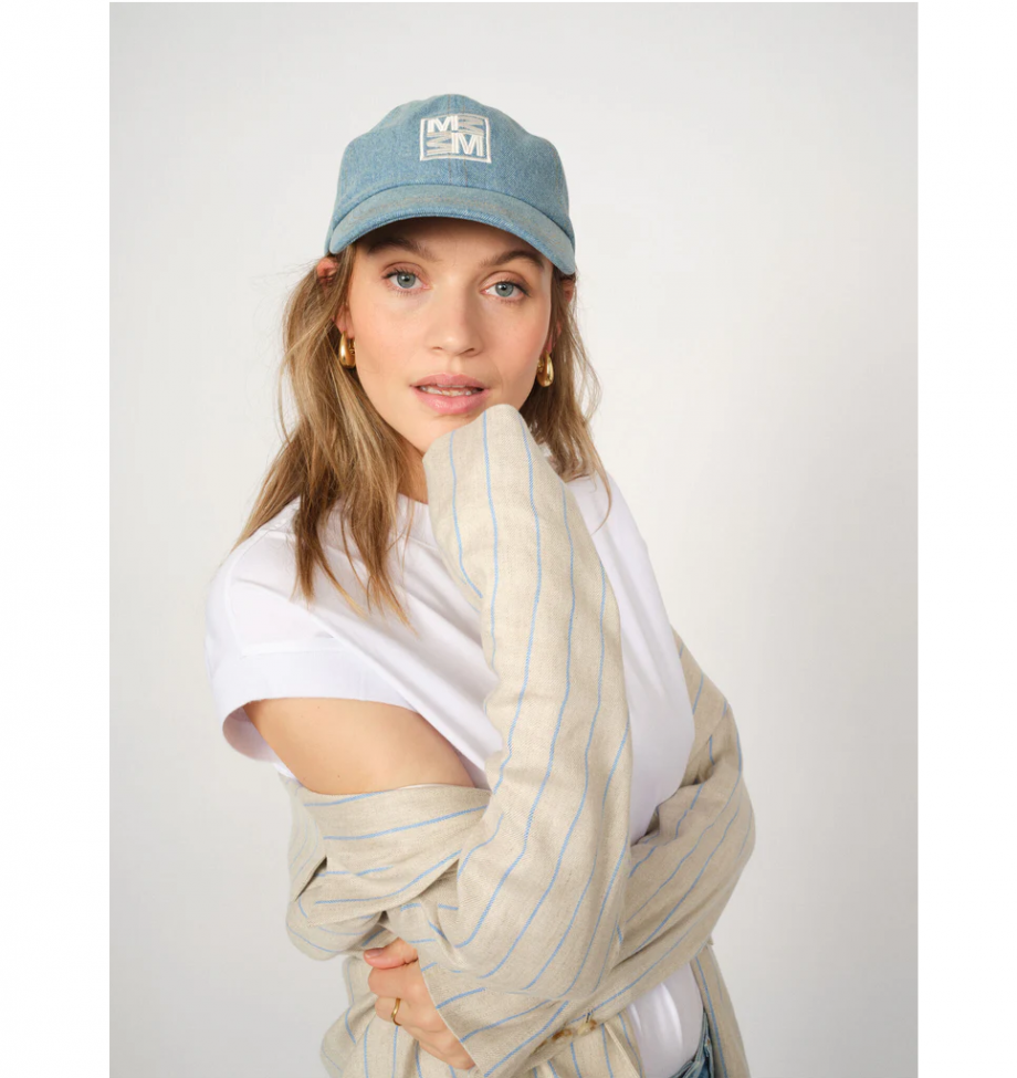 Megan denim caps - Blue