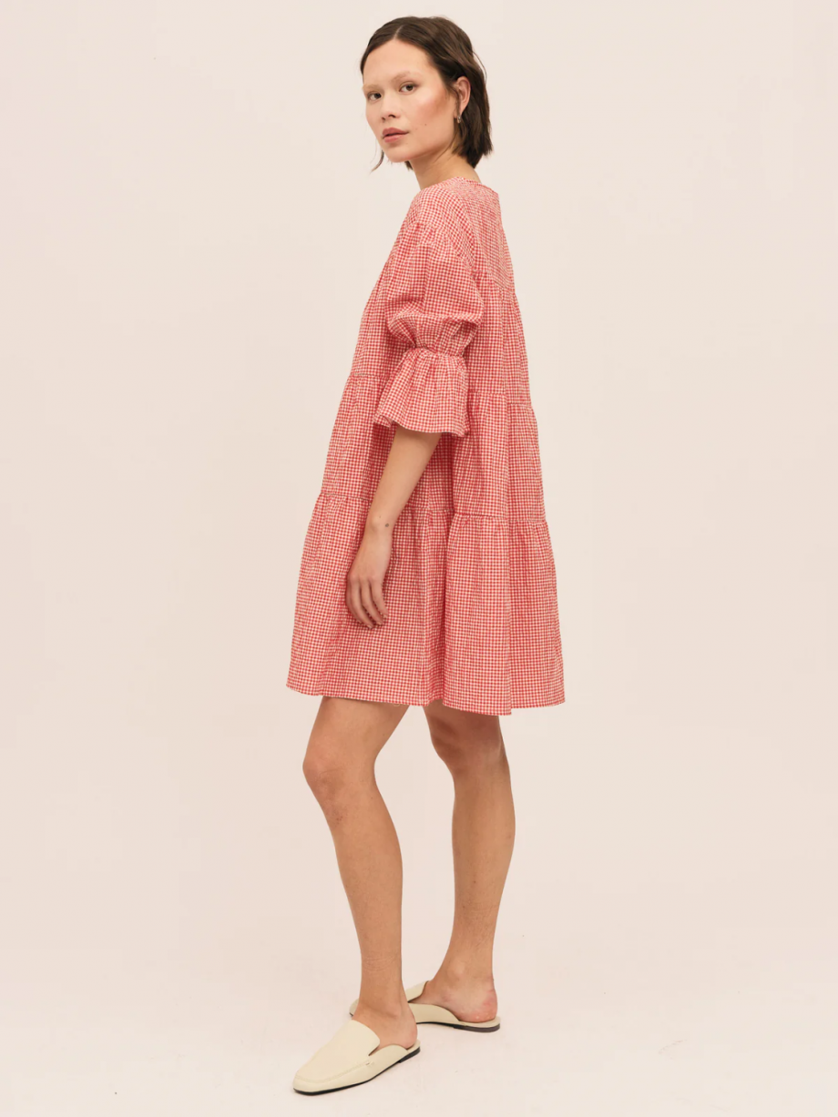 Indiana dress - Poppy red