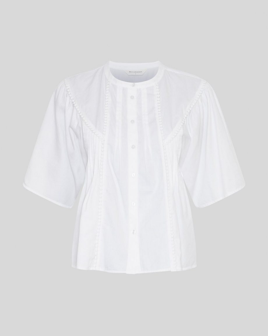 Ethelyn 2/4 shirt - Bright white
