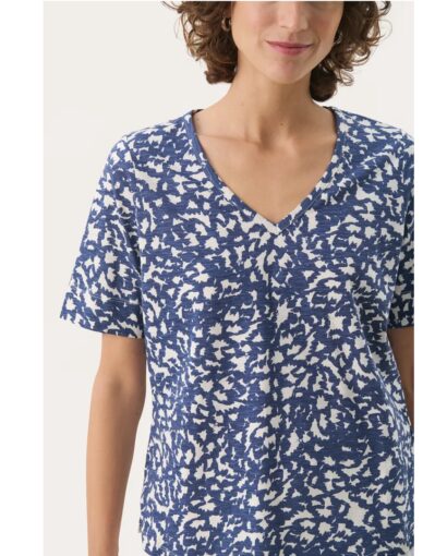Curlia T-shirt - Oceana graphic print