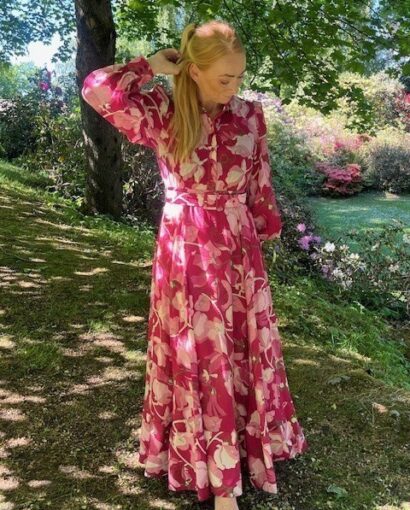 Viscose Belt Dress - Amour