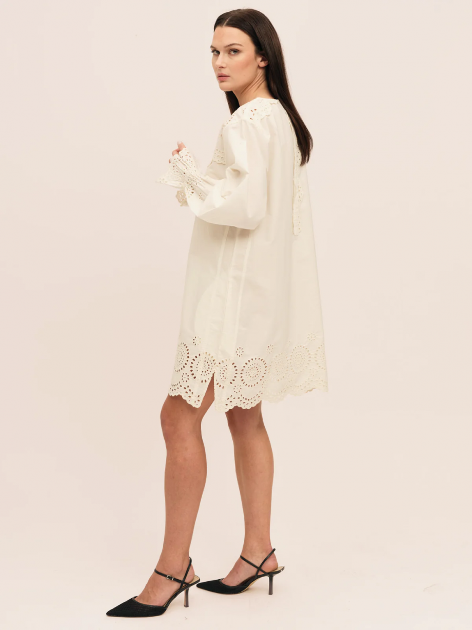 Bea shirt dress - White