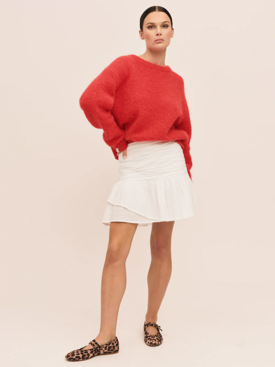 Astrid sweater - Poppy red