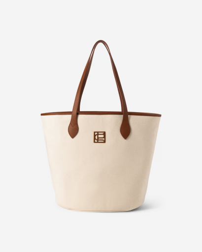 Canvas tote bag - Brown